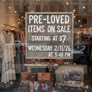 People’s Emerald Live Show !! Pre- love items on sales starting at $7